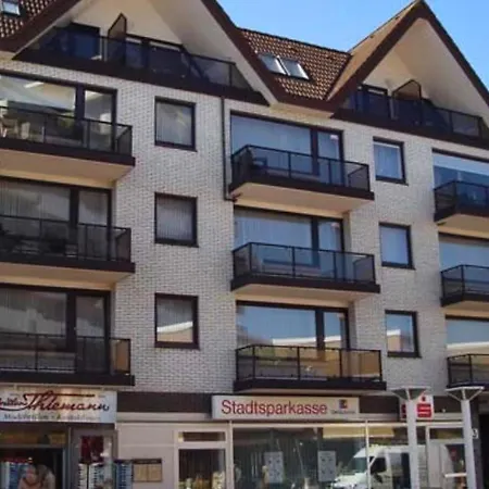 Duhnerherz Bestlage Im Zentrum,am Duhnen, Balkon Mit Meerblick,wlan Parkplatz Und Fahrradabstellraum Bettwaesche Und Handtuecher Inkl Apartment