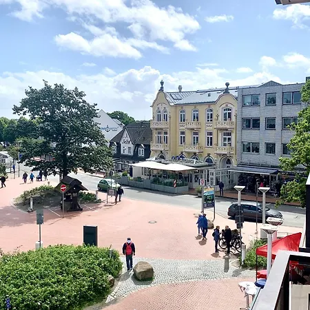Duhnerherz Bestlage Im Zentrum,am Duhnen, Balkon Mit Meerblick,wlan Parkplatz Und Fahrradabstellraum Bettwaesche Und Handtuecher Inkl קושהאבן