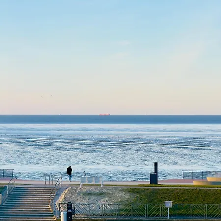 Duhnerherz Bestlage Im Zentrum,am Duhnen, Balkon Mit Meerblick,wlan Parkplatz Und Fahrradabstellraum Bettwaesche Und Handtuecher Inkl Cuxhaven