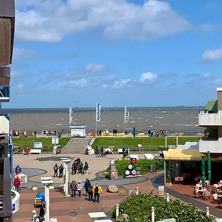 Duhnerherz Bestlage Im Zentrum,am Duhnen, Balkon Mit Meerblick,wlan Parkplatz Und Fahrradabstellraum Bettwaesche Und Handtuecher Inkl * Cuxhaven