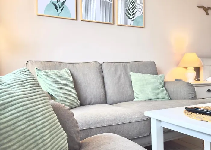 Duhnerherz Bestlage Im Zentrum,am Duhnen, Balkon Mit Meerblick,wlan Parkplatz Und Fahrradabstellraum Bettwaesche Und Handtuecher Inkl Appartement Cuxhaven