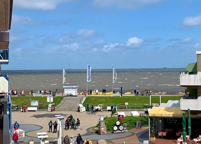 Duhnerherz Bestlage Im Zentrum,am Duhnen, Balkon Mit Meerblick,wlan Parkplatz Und Fahrradabstellraum Bettwaesche Und Handtuecher Inkl * Cuxhaven